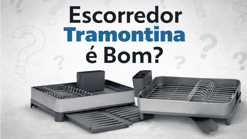Escorredor Tramontina e Bom