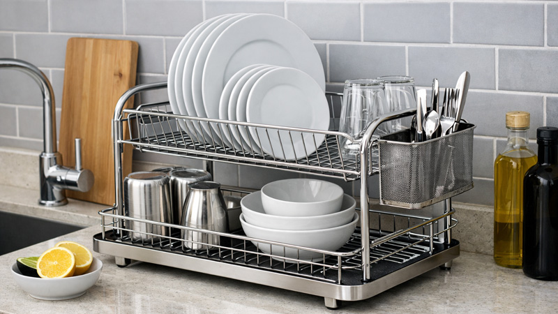 Escorredor de Louça Mak Inox é Bom