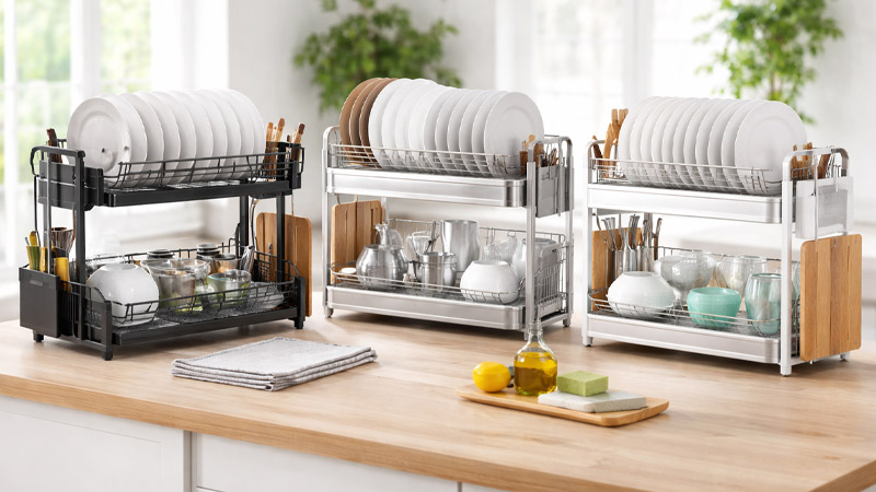 Melhor Escorredor de Louca 2 Andares