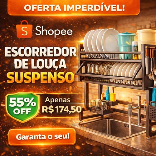 escorredor de louca suspenso 2026 q